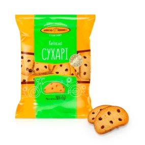 Сухари - Киевские, с изюмом, 260 г